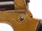 Antique CIVIL WAR/WILD WEST Era C. SHARPS Model 2 .30 RF PEPPERBOX Revolver 4-Shot FRONTIER Self Defense Pocket Gun - 10 of 17