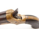 Antique CIVIL WAR/WILD WEST Era C. SHARPS Model 2 .30 RF PEPPERBOX Revolver 4-Shot FRONTIER Self Defense Pocket Gun - 7 of 17