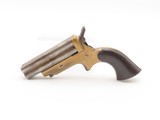 Antique CIVIL WAR/WILD WEST Era C. SHARPS Model 2 .30 RF PEPPERBOX Revolver 4-Shot FRONTIER Self Defense Pocket Gun - 2 of 19