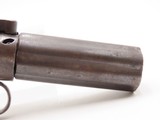 GOLD RUSH Era ALLEN & THURBER Antique WORCHESTER Period PEPPERBOX Revolver
ENGRAVED First DA Revolving Percussion Pistol - 15 of 16