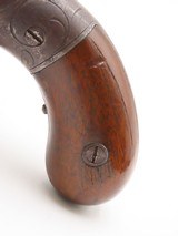 GOLD RUSH Era ALLEN & THURBER Antique WORCHESTER Period PEPPERBOX Revolver
ENGRAVED First DA Revolving Percussion Pistol - 2 of 16