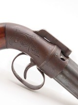 GOLD RUSH Era ALLEN & THURBER Antique WORCHESTER Period PEPPERBOX Revolver
ENGRAVED First DA Revolving Percussion Pistol - 14 of 15