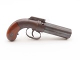 GOLD RUSH Era ALLEN & THURBER Antique WORCHESTER Period PEPPERBOX Revolver
ENGRAVED First DA Revolving Percussion Pistol - 12 of 15