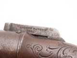 GOLD RUSH Era ALLEN & THURBER Antique WORCHESTER Period PEPPERBOX Revolver
ENGRAVED First DA Revolving Percussion Pistol - 6 of 15