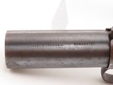 GOLD RUSH Era ALLEN & THURBER Antique WORCHESTER Period PEPPERBOX Revolver
ENGRAVED First DA Revolving Percussion Pistol - 5 of 15