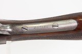 ENGRAVED L.C. SMITH Antique BOXLOCK Double Barrel 12 g. HAMMERLESS Shotgun
Circa 1886-88 Side x Side HUNTING/SPORTING Shotgun - 8 of 19