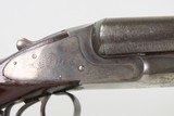 ENGRAVED L.C. SMITH Antique BOXLOCK Double Barrel 12 g. HAMMERLESS Shotgun
Circa 1886-88 Side x Side HUNTING/SPORTING Shotgun - 4 of 19