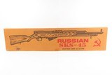 SOVIET RUSSIA Tula Arsenal 7.62x39mm SKS Rifle w/FOLDING KNIFE BAYONET C&R
1954 Dated Semi-Automatic MILITARY Rifle w/SLING - 24 of 24
