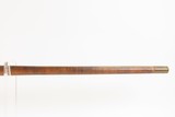Antique ENGRAVED .52 Percussion SHEATHING CANE GUN w/BRASS TIP Tampion Plug Common Accessory of the VICTORIAN GENTLEMAN - 2 of 21