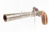 Antique ENGRAVED .52 Percussion SHEATHING CANE GUN w/BRASS TIP Tampion Plug Common Accessory of the VICTORIAN GENTLEMAN - 21 of 21