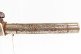Antique ENGRAVED .52 Percussion SHEATHING CANE GUN w/BRASS TIP Tampion Plug Common Accessory of the VICTORIAN GENTLEMAN - 19 of 21