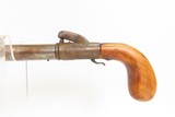 Antique ENGRAVED .52 Percussion SHEATHING CANE GUN w/BRASS TIP Tampion Plug Common Accessory of the VICTORIAN GENTLEMAN - 15 of 21