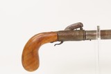 Antique ENGRAVED .52 Percussion SHEATHING CANE GUN w/BRASS TIP Tampion Plug Common Accessory of the VICTORIAN GENTLEMAN - 4 of 21