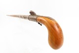 Antique ENGRAVED .52 Percussion SHEATHING CANE GUN w/BRASS TIP Tampion Plug Common Accessory of the VICTORIAN GENTLEMAN - 17 of 21