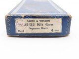 SMITH & WESSON Model 34 .22 RF DOUBLE ACTION Top Break Revolver C&R w/BOX
Smith & Wesson’s 6-Shot “Kit Gun” FACTORY BOXED - 7 of 21