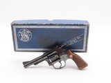 SMITH & WESSON Model 34 .22 RF DOUBLE ACTION Top Break Revolver C&R w/BOX
Smith & Wesson’s 6-Shot “Kit Gun” FACTORY BOXED