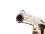 PERIOD NEW YORK ENGRAVED Antique Smith & Wesson .32 DA Revolver PEARL GRIPS Beautiful NICKEL and GOLD PLATED Self Defense Gun - 16 of 16