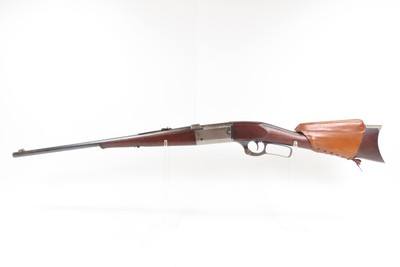 1900 Mfg. SAVAGE ARMS Model 99 LEVER ACTION Sporting/Hunting Rifle C&R
.30 SAVAGE Caliber with LEATHER CHEEK PAD
