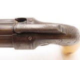 ENGRAVED Antique ALLEN & THURBER Bar Hammer IVORY GRIP Pepperbox BELLY GUN
First American Double Action Revolving Pistol - 17 of 17
