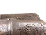 ENGRAVED Antique ALLEN & THURBER Bar Hammer IVORY GRIP Pepperbox BELLY GUN
First American Double Action Revolving Pistol - 6 of 17