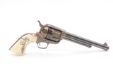 .44 SPECIAL COLT Single Action Army SAA C&R SCRIMSHAW IVORY Nice FIRST GENERATION Colt 6-Shooter - 1 of 19
