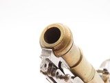 ENGRAVED Antique EUROPEAN Light FLINTLOCK Brass Pocket Pistol SNAP BAYONET
CANNON BARREL Concealed Carry SELF DEFENSE Handgun - 6 of 18