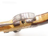 ENGRAVED Antique EUROPEAN Light FLINTLOCK Brass Pocket Pistol SNAP BAYONET
CANNON BARREL Concealed Carry SELF DEFENSE Handgun - 11 of 18