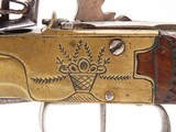 ENGRAVED Antique EUROPEAN Light FLINTLOCK Brass Pocket Pistol SNAP BAYONET
CANNON BARREL Concealed Carry SELF DEFENSE Handgun - 5 of 18