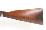 IRISH MAKER Antique ENGRAVED 12 g. CALDERWOOD Double Barrel Hammer Shotgun
DUBLIN, IRELAND Fowling Piece with CHECKERED STOCK - 8 of 22