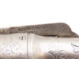 GOLD RUSH Era ALLEN & THURBER Antique WORCHESTER Period PEPPERBOX Revolver
First American Double Action Revolving Percussion Pistol - 14 of 14