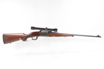 SAVAGE ARMS M99 .300 Savage Lever Action Hunting/Sporting Rifle C&R w/SCOPE 1954 NEW YORK Manufactured Rifle w/WEAVER SCOPE