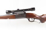 SAVAGE ARMS M99 .300 Savage Lever Action Hunting/Sporting Rifle C&R w/SCOPE 1954 NEW YORK Manufactured Rifle w/WEAVER SCOPE - 15 of 20