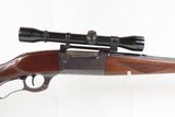 SAVAGE ARMS M99 .300 Savage Lever Action Hunting/Sporting Rifle C&R w/SCOPE 1954 NEW YORK Manufactured Rifle w/WEAVER SCOPE - 3 of 20