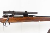 WORLD WAR II Era German Mauser “byf”/42” Code K98 .30-06 Sporting Rifle C&R Upgraded German THIRD REICH Infantry Rifle w/SCOPE - 16 of 23
