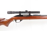 Small Game MARLIN M99 Semi-Automatic .22 RF SPORTING Rifle C&R w/3-9x SCOPE c.1966 Manufactured HUNTING/PLINKER/TARGET Rifle - 3 of 18