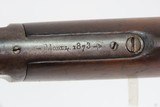 1894 mfg. Antique WINCHESTER M1873 .38-40 WCF Lever Action REPEATING Rifle
“GUN THAT WON THE WEST” .38 Winchester Center Fire - 17 of 24