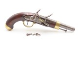 NAPOLEONIC WARS French CHARLEVILLE Model An XIII Flintlock MILITARY Pistol
WAR OF 1812 and Napoleonic Wars Era Cavalry Pistol - 1 of 22