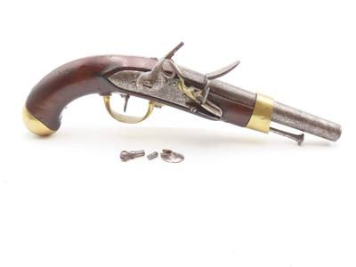 NAPOLEONIC WARS French CHARLEVILLE Model An XIII Flintlock MILITARY Pistol
WAR OF 1812 and Napoleonic Wars Era Cavalry Pistol