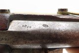 NAPOLEONIC WARS French CHARLEVILLE Model An XIII Flintlock MILITARY Pistol
WAR OF 1812 and Napoleonic Wars Era Cavalry Pistol - 15 of 22