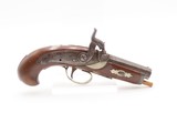 ENGRAVED/SILVER Mounted H.E. DIMICK Marked Antique Derringer Perc. Pistol
Period Copy of Henry Deringer’s Famous Pistol - 2 of 17 ENGRAVED/SILVER Mounted H.E. DIMICK Marked Antique Derringer Perc. Pistol
Period Copy of Henry Deringer’s Famous Pistol - 2 of 17