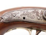 ENGRAVED/SILVER Mounted H.E. DIMICK Marked Antique Derringer Perc. Pistol
Period Copy of Henry Deringer’s Famous Pistol - 6 of 17 ENGRAVED/SILVER Mounted H.E. DIMICK Marked Antique Derringer Perc. Pistol
Period Copy of Henry Deringer’s Famous Pistol - 6 of 17