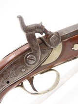 ENGRAVED/SILVER Mounted H.E. DIMICK Marked Antique Derringer Perc. Pistol
Period Copy of Henry Deringer’s Famous Pistol - 4 of 17 ENGRAVED/SILVER Mounted H.E. DIMICK Marked Antique Derringer Perc. Pistol
Period Copy of Henry Deringer’s Famous Pistol - 4 of 17