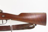 Antique St. ETIENNE Mannlicher-Berthier M1892 8mm LEBEL Carbine w/BAYONETPre-WORLD WAR I French MILITARY w/SCABBARD & SLING - 19 of 24