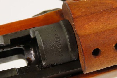 WORLD WAR II Era U.S. INLAND M1 Carbine SEMI-AUTOMATIC Light Rifle WWII C&R With MAGAZINE POUCH, CANVAS WEB SLING and OILER - Image 13 of 20