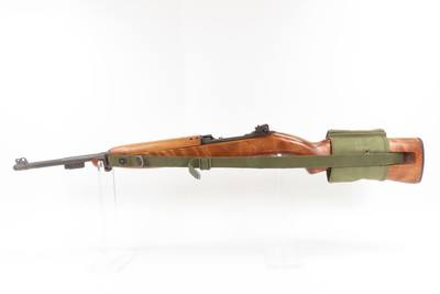 WORLD WAR II Era U.S. INLAND M1 Carbine SEMI-AUTOMATIC Light Rifle WWII C&R With MAGAZINE POUCH, CANVAS WEB SLING and OILER - Image 15 of 20