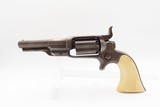 1863 mfg. Antique CIVIL WAR COLT M1855 ROOT Sidehammer .31 POCKET RevolverPERCUSSION Self Defense Revolver w/ANTIQUE IVORY - 15 of 20