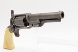1863 mfg. Antique CIVIL WAR COLT M1855 ROOT Sidehammer .31 POCKET RevolverPERCUSSION Self Defense Revolver w/ANTIQUE IVORY - 19 of 20