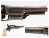 1863 mfg. Antique CIVIL WAR COLT M1855 ROOT Sidehammer .31 POCKET RevolverPERCUSSION Self Defense Revolver w/ANTIQUE IVORY - 1 of 20