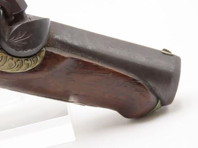 ENGRAVED/SILVER Mounted J.E. EVANS Antique “PEANUT SIZE” DERRINGER PistolPeriod Copy of Henry Deringer’s Famous Pistol - Image 5 of 16
