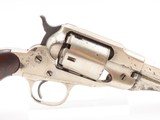 NICE 1870s Antique REMINGTON “New Model” POLICE .38 RF CONVERSION Revolver
Factory Converted to .38 Rimfire Cartridge - 16 of 17
